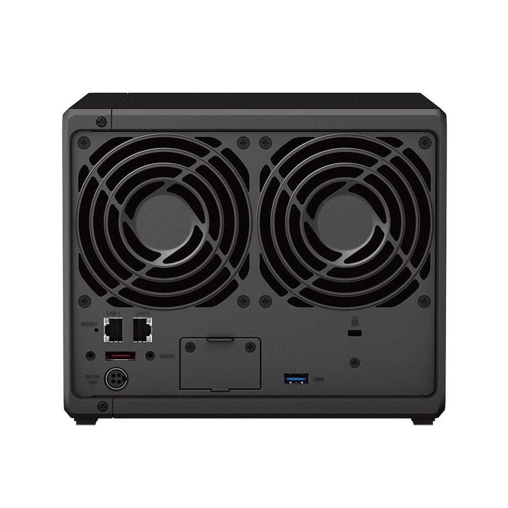 Synology DS923+ Сетевое хранилище C2GhzCPU/4Gb(upto8)/RAID0,1,10,5,6/up to 4hot plug HDDs SATA(3,5' or 2,5')(up to 9 with DX517)/2xUSB3.0/2GigEth/iSCSI/2xIPcam(up to 40)/1xPS/3YW