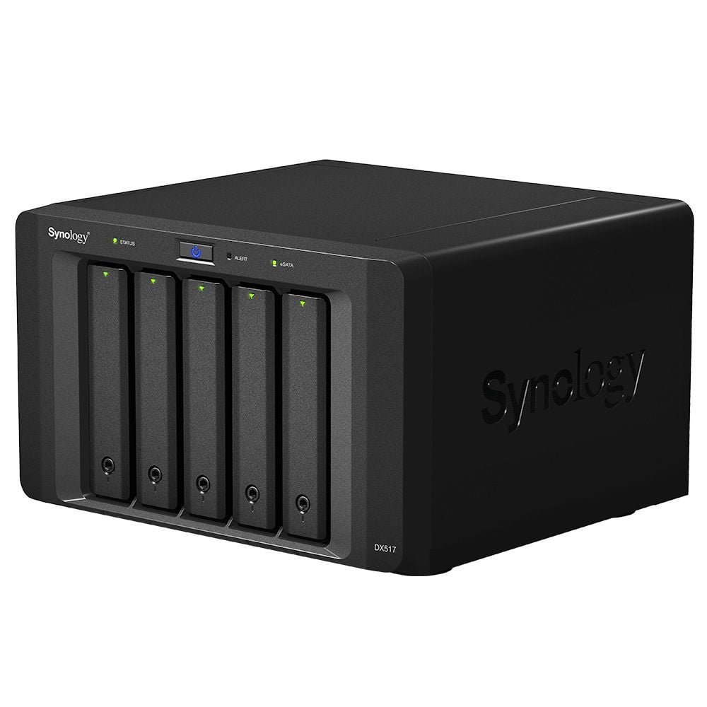 Synology DX517 Модуль расширения 5x2.5"/3.5" SATA, горячая замена, для DS1823xs+, DS923+, DS723+, DS1522+, DS1821+