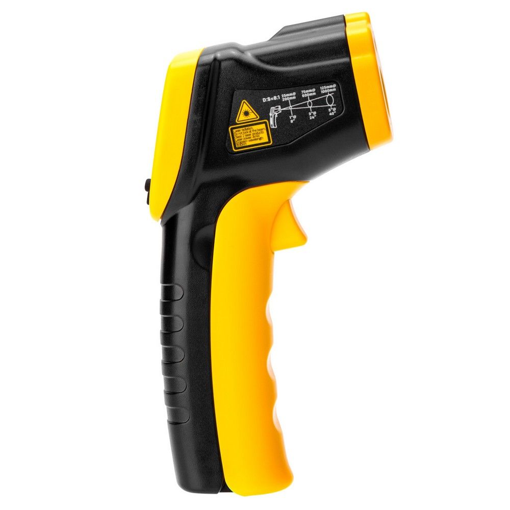 Термометр Deli Инфракрасный пирометр DL333380 -30…380°C