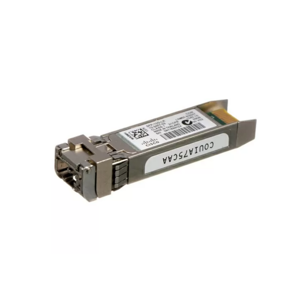 Трансивер Cisco - SFP-10G, SFP PLUS, 10GBase-LR, Duplex LC, Одномодовый, wavelength TX-1310 нм / RX-1310 нм, до 10Км, full-duplex, SFP-10G-LR=