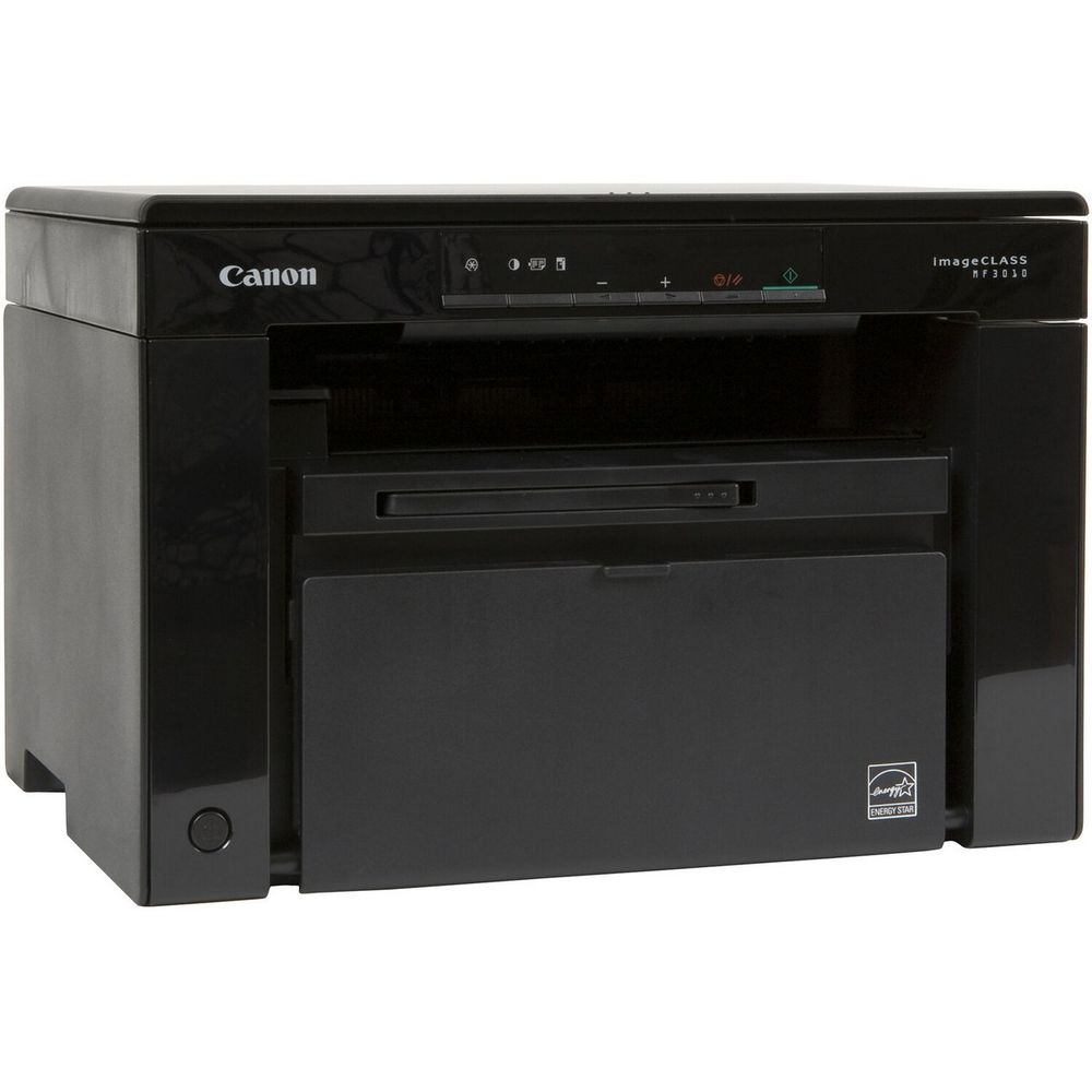 Canon imageClass MF3010 А4, МФУ, лазерное, черно-белое , 18стр/мин, 400х600dpi, 64Мб,USB,700стр/картридж, (5252B011)