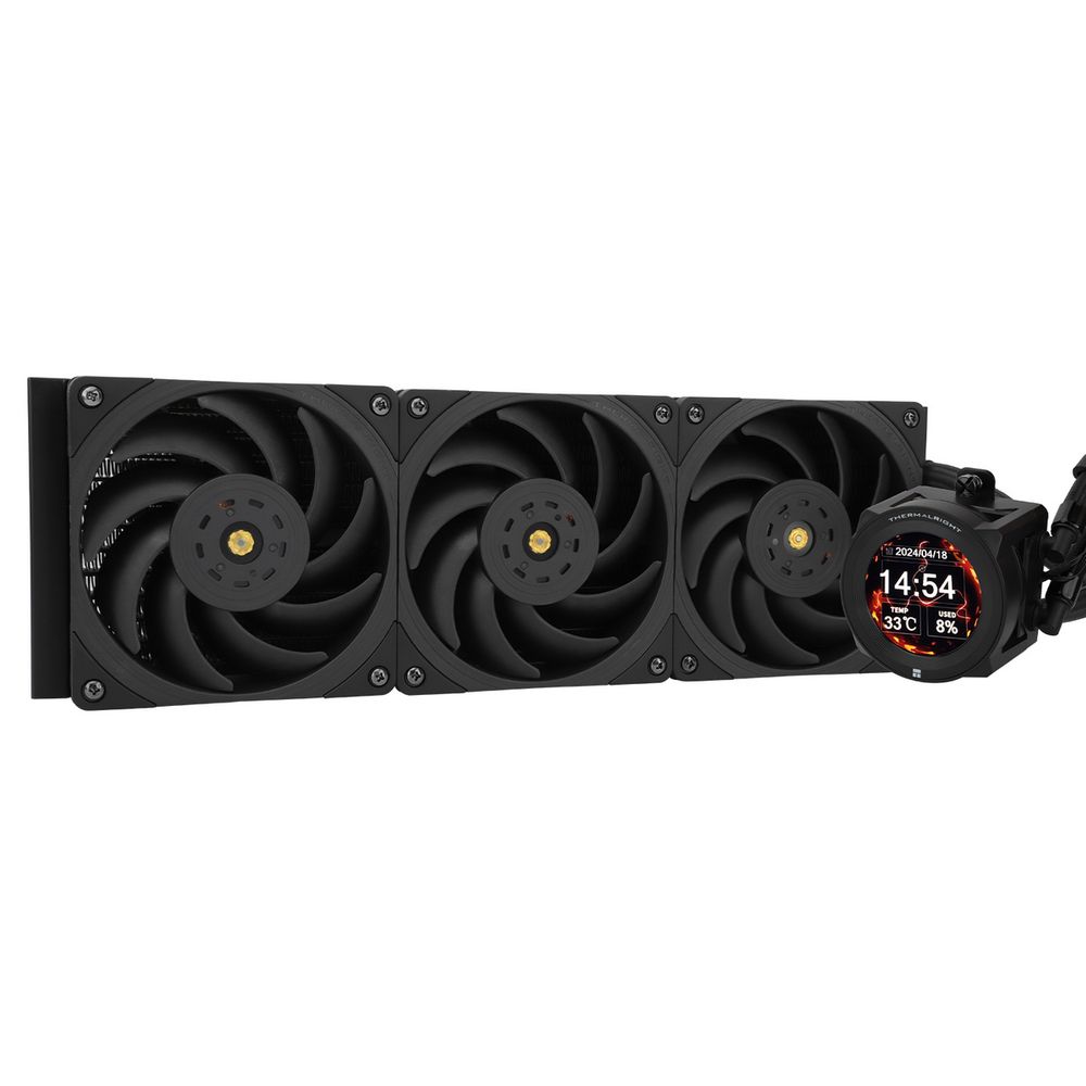 Жидкостная система охлаждения Thermalright Вентилятор Cooler Thermalright Core Vision 360 Black/ Display/ all Intel/AMD
