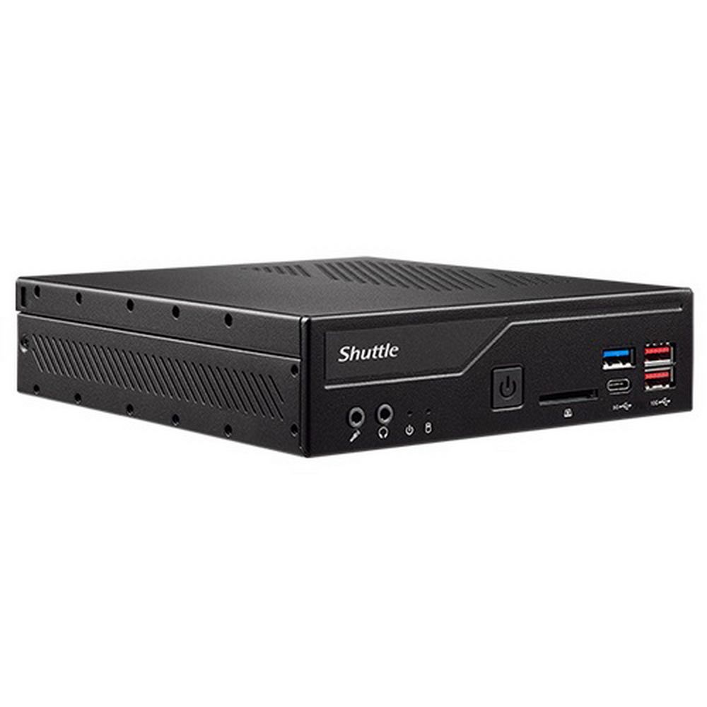 Платформа системного блока Shuttle DH670 1.3L, Alder lake-s Pentium/Celeron/Core 65 Вт LGA1700, 2 x DDR4 3200MHz (max 64Gb), HDMI 2. x 2+ DisplayPort x 2, Quad video outputs,4K playback, M.2 PCIE 2230 E key/2280/2260/2242 M key, USB3.2 gen 2*4/USB3.2gen1*4/Intel i211 Gigabit Lan*2/RS232