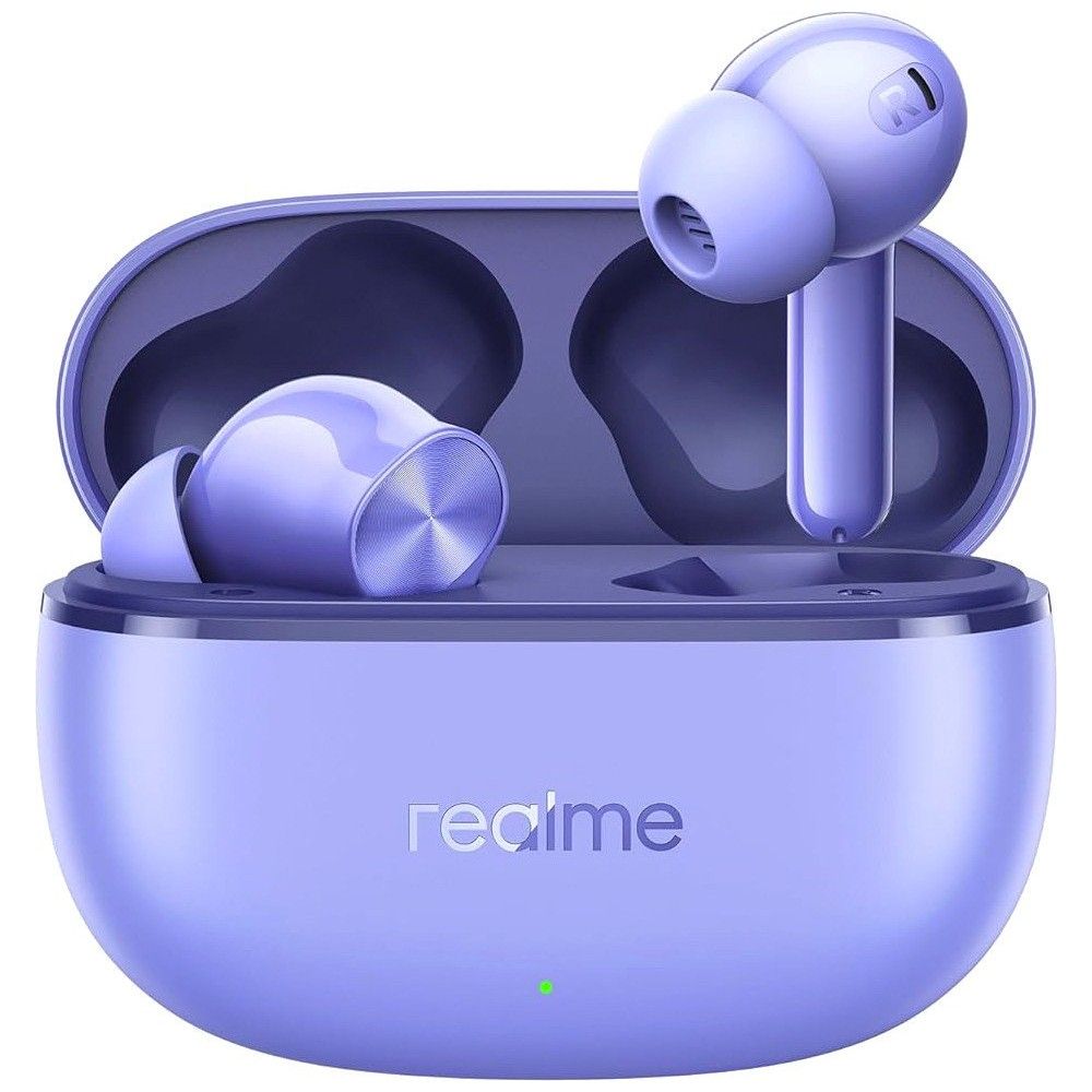 Наушники беспроводные Realme T200, (Фиолетовый)