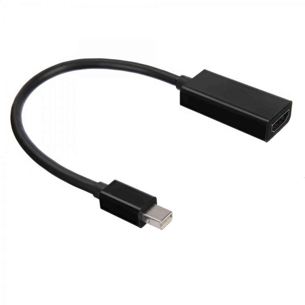 Кабель-адаптер ACD-DAMHF-01B |ACD-DAMHF-01B| mDP-HDMI, Golden Plated, 20m/19f, Черный, 0.2м (742569)