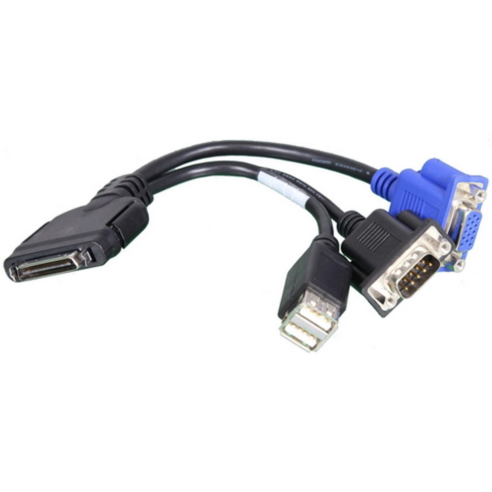 Кабель SuperMicro KVM CBL-0218L 11.5CM KVM/SUVI 36PIN TO 9PIN/15PIN/2US