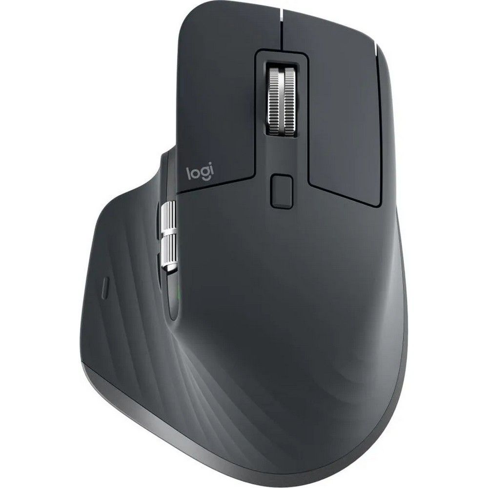 Мышь беспроводная Logitech MX Master 3 Graphite |910-005694| темно-серая, 200-4000 dpi, Bluetooth, |910-005694| 2.4 GHz/USB-ресивер (Logitech Unifying®), 7 кнопок, перезаряжаемая литий-полимерная батарея (500 мА·ч)