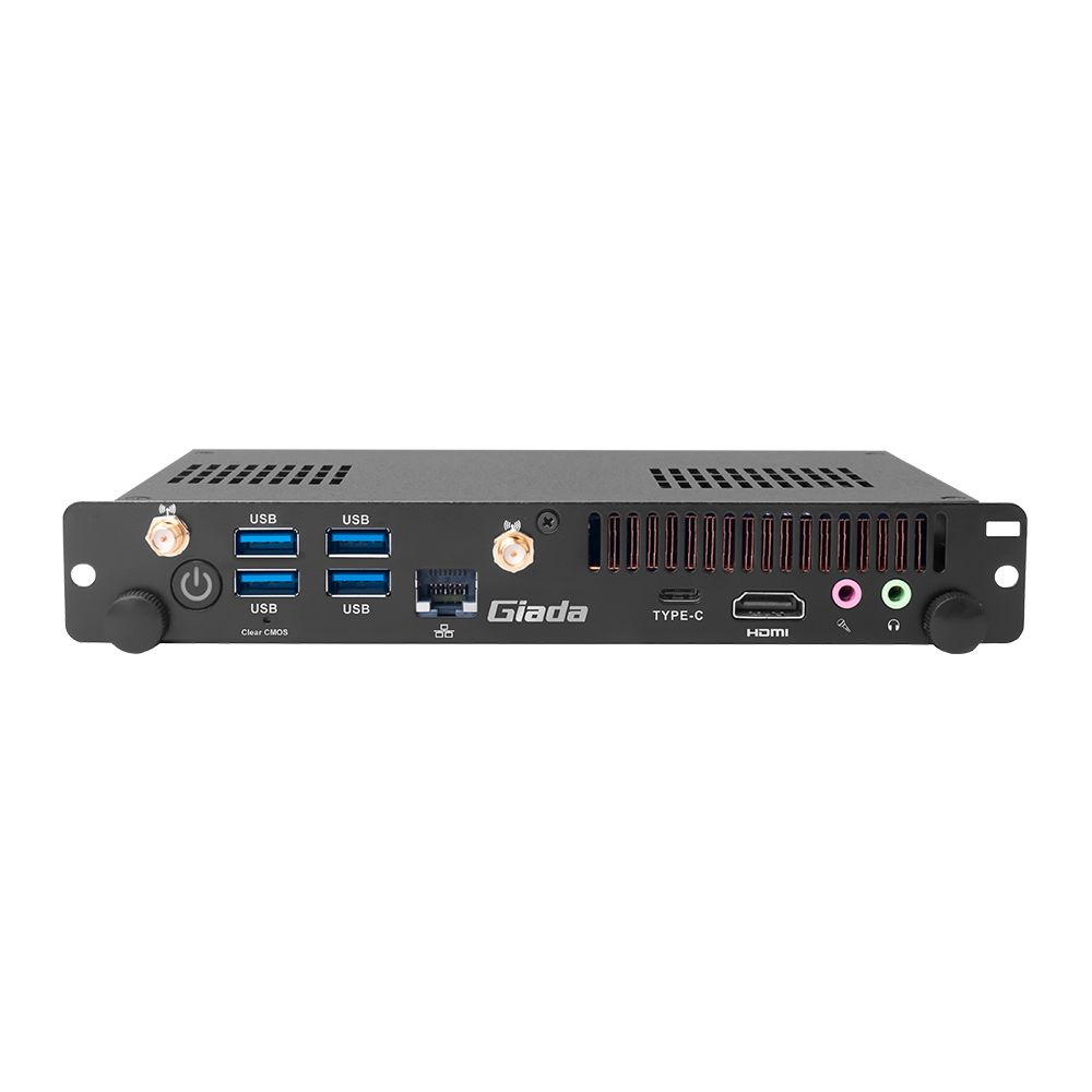 Платформа системного блока Giada  PC610-H470 Intel® LGA1200 Socket 10th Gen. Processors (TDP<=35W) Intel® UHD graphics, 1*HDMi 4K, 2*SO-DIMM DDR4 2666MHz,1 * M.2 2242/2280 for NVME SSD, 1*Gigabit,1*M.2 2230,1*USB Type-C, 2*USB3.2 Gen2, 2*USB3.2 Gen1, 200*119*30mm