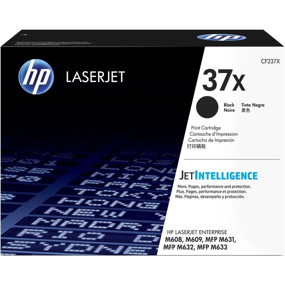 Картридж HP CF237X (37X), черный