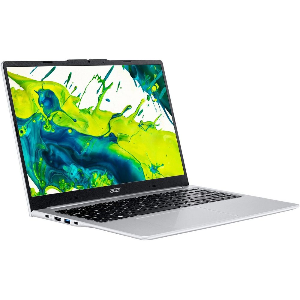 Ноутбук Acer Aspire Lite 15 AL15-46P-R6KP AMD Ryzen 3 5400U/8Gb (1*8 D4)/SSD256Gb/UMA/15.6"/IPS/FHD/1920x1080/60Hz/NoOS/Silver/1.7kg