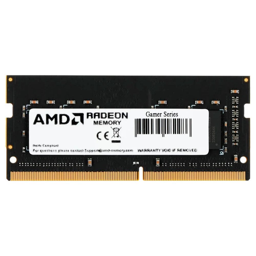 Модуль памяти AMD Radeon 8GB R9 Gamer Series DDR4 2800 SO DIMM R948G2806S2S-UO Non-ECC, CL16