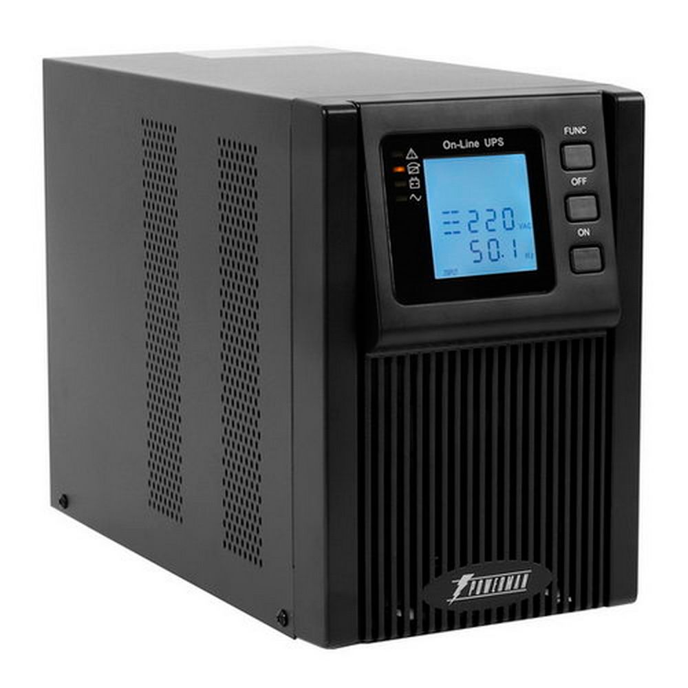 ИБП POWERMAN Online 2000I (IEC320)  Мощность 2000 ВА/1800 Вт, батареи: 12 В 9 Ач - 4 шт. Подключение нагрузки: розетки I
