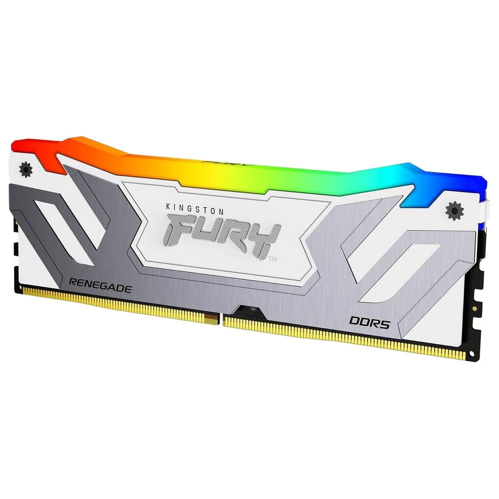 Модуль памяти Kingston 24GB DDR5 8800 FURY Renegade White RGB Non-ECC Unbuffered CUDIMM CL42