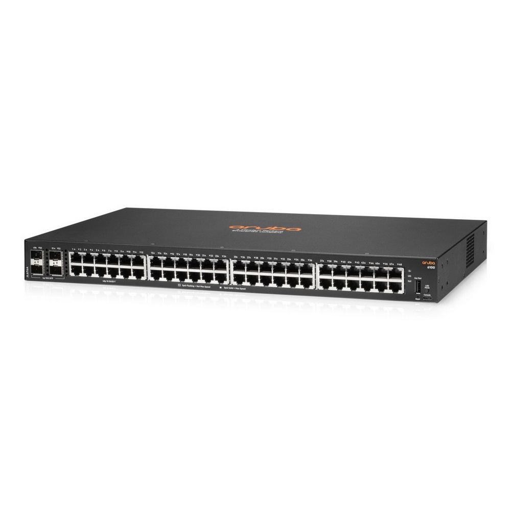 Коммутатор Bad Pack JL676A HPE Aruba 6100 Managed 48G 4SFP+ Switch
