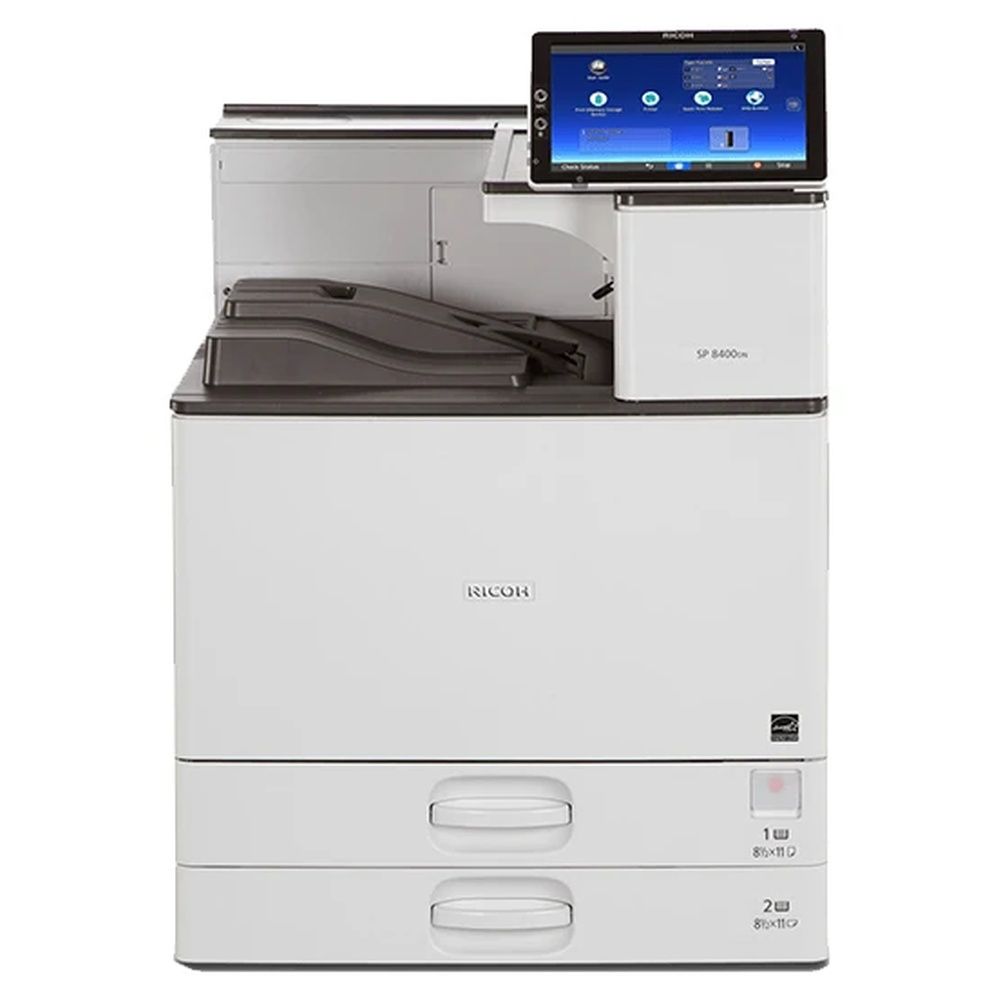 Ricoh SP 8400DN A3, принтер, лазерный, черно-белый, 60стр/мин, 1200dpi, 1460МГц, 2048Мб, 320Гб, USB/Ethernet, (408064)