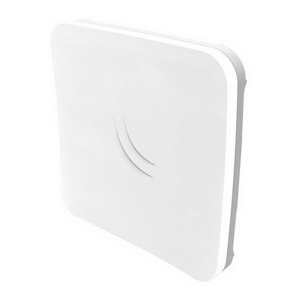 Маршрутизатор MIKROTIK RBSXTsq-60ad SXTsq Lite60 (60Ghz antenna with 802.11ad wireless, 650MHz CPU, 64MB RAM, 10/100Mbps LAN port, RouterOS L3, POE, PSU) for use as CPE in Point -to-Multipoint setups for connections up to 200m with wAP 60G AP