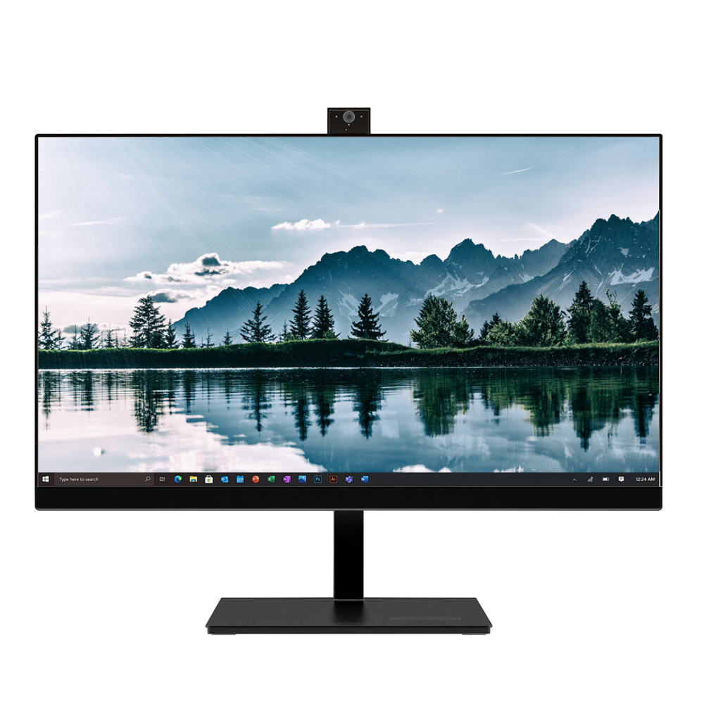 Платформа моноблока Prittec N27 L6 MB WB H610 /27" FHD IPS/wifi/bt for 12Gen Intel  1700Pin (65w) 2MP camera/120W Adaptor/black, USB 3 + Type C + SD