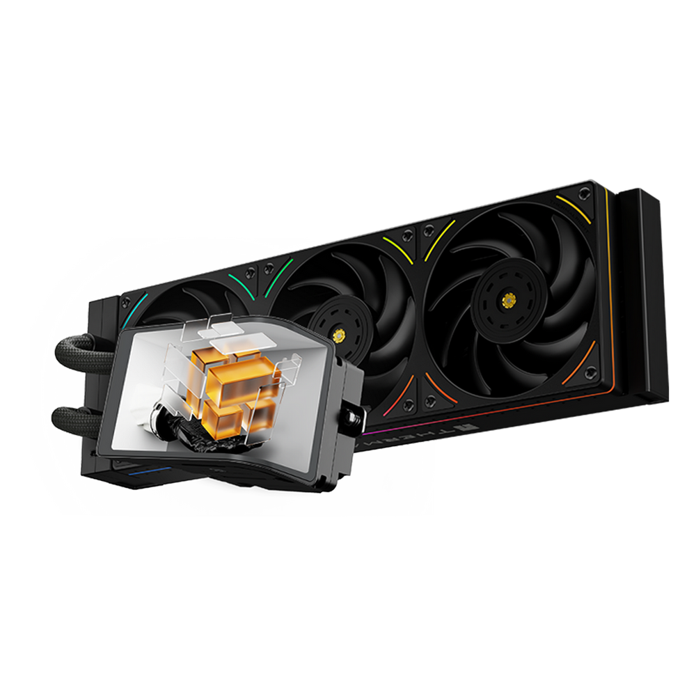 Жидкостная система охлаждения Thermalright Hyper Vision 360 Argb Black/ Display/ all Intel/AMD