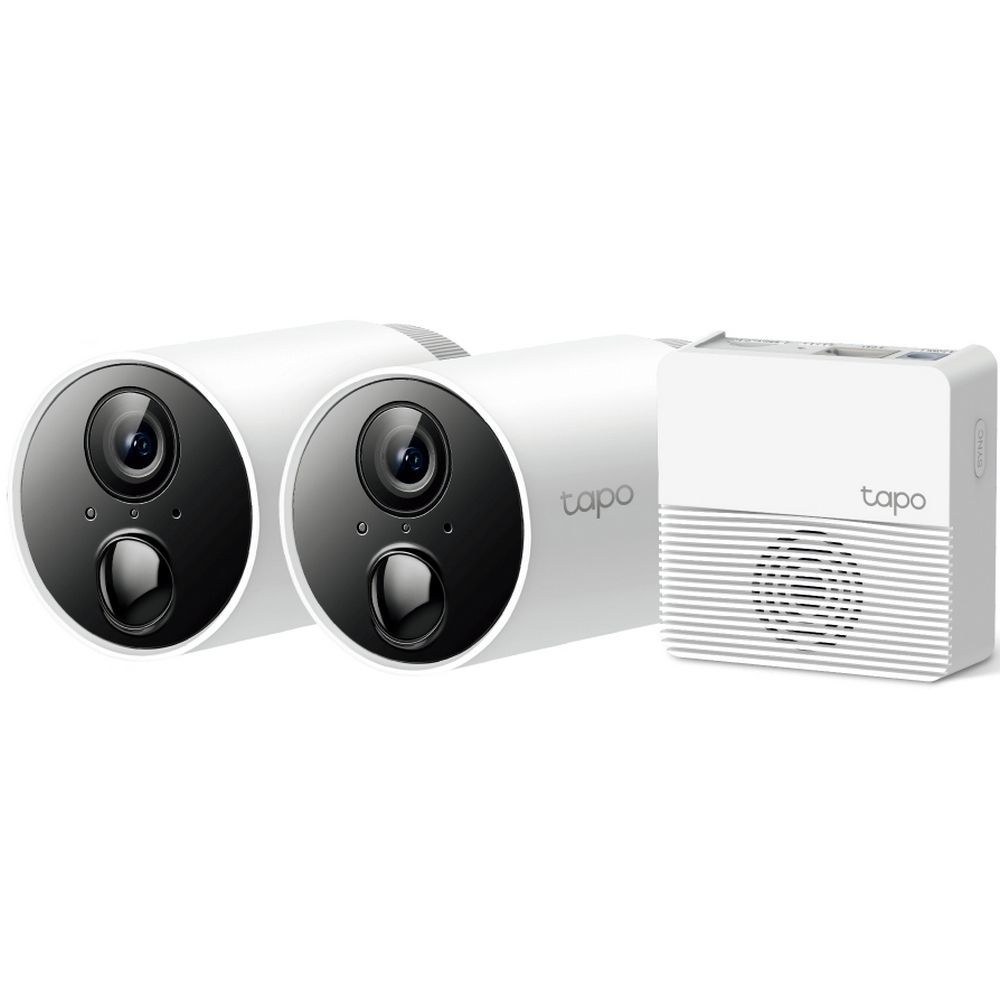 IP-камера TP-LINK Tapo C400S2 Система видеонаблюдения Tapo из двух умных Wi Fi камер и центра управления
