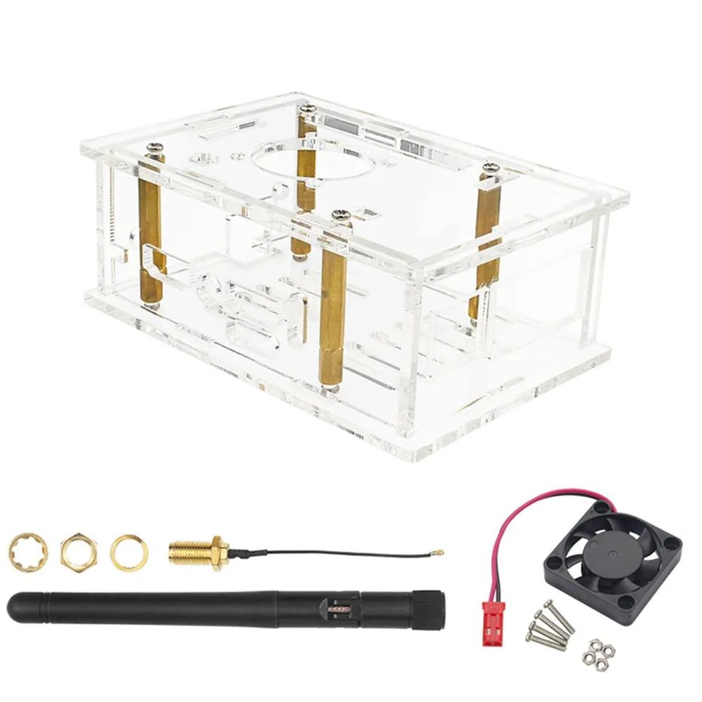 Компьютерный корпус ACD Orange Pi 5 pro Acrylic case