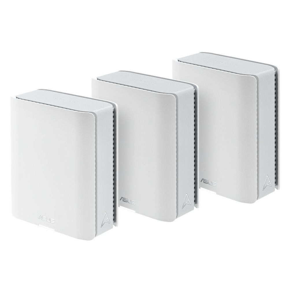 Маршрутизатор ASUS BT8(W-3-PK) WiFi 7 2.5G USB+2x1G 8643+4323+688Mbps 6GHz/5GHz/2.4GHz (90IG0930-MO3B40)