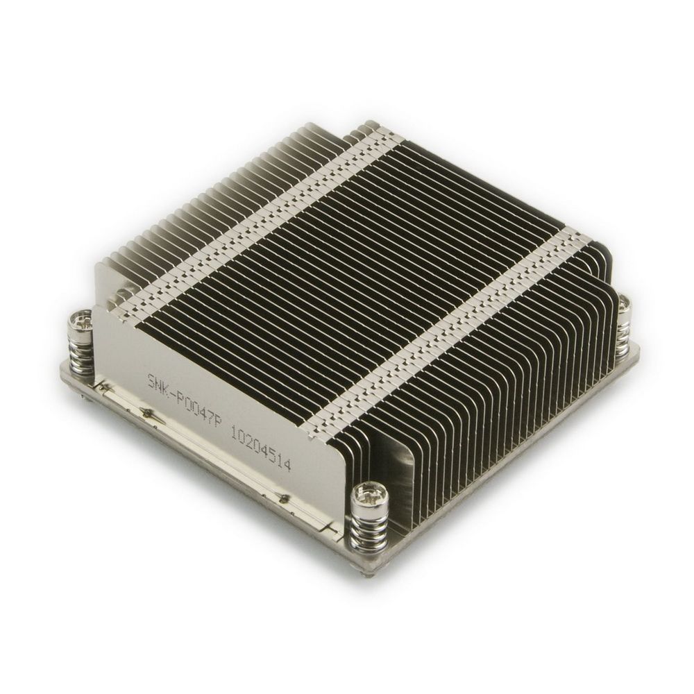 Пассивный кулер SuperMicro SNK-P0047 P 1U Passive CPU Heat Sink for X9