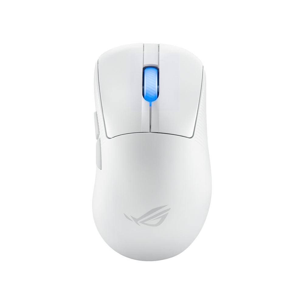 Мышь беспроводная/проводная ASUS ROG Keris II Ace белый, 42000 dpi, радиоканал, Bluetooth, USB, кнопки - 6