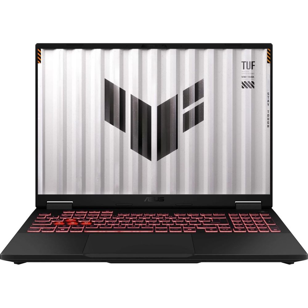 Ноутбук ASUS TUF Gaming A16 FA608UM-RV053 AMD Ryzen 7 260/16Gb/SSD1Tb/RTX5060 8Gb (115W)/16"/IPS/WUXGA/1920x1200/165Hz/NoOS/RJ-45/Black/2.2kg