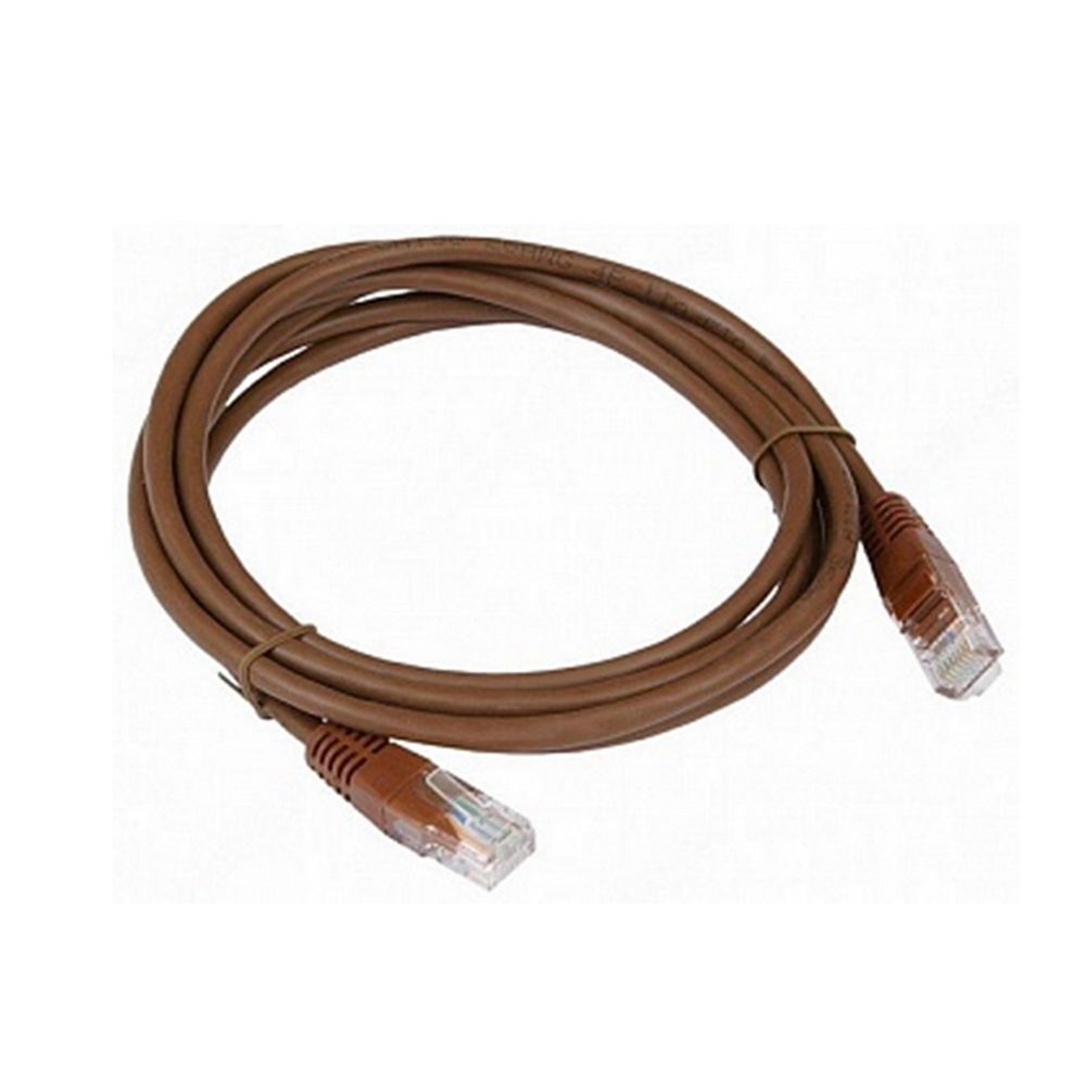 Кабель ACD Патч-корд ACD-LPU6Z-75N |ACD-LPU6Z-75N| Cat6 UTP 26AWG 4Pair, CU, LSZH, Коричневый, 7.5м 