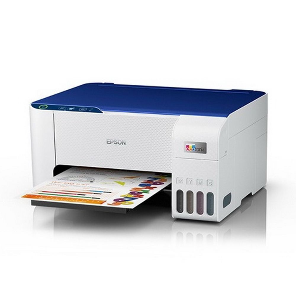 МФУ струйное Epson L3216, A4, цветная печать, 5 стр/мин, 5760x1440 dpi, USB/СНПЧ, белый корпус (C11CJ68518)
