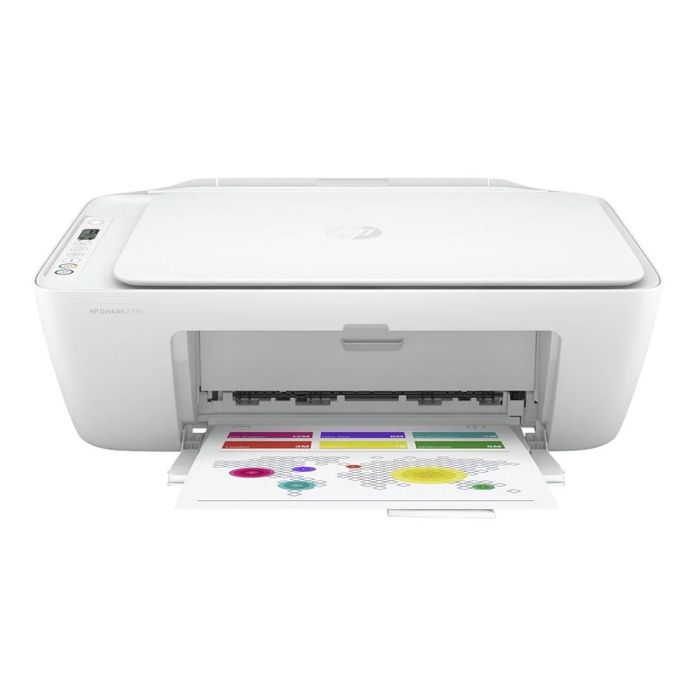 МФУ HP Bad Pack  DeskJet 2720 А4, струйное, цветное, 20стр/мин, 1200dpi, 180МГц, 64+20Мб,WiFi/AirPrint/USB (3XV18B)(901498) bp