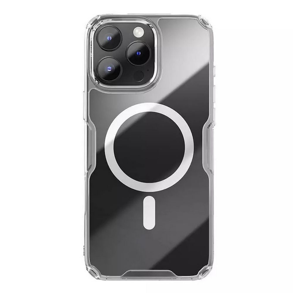 Чехол Nature TPU Pro Magnetic Case, White, (iPhone16 Pro Max) 