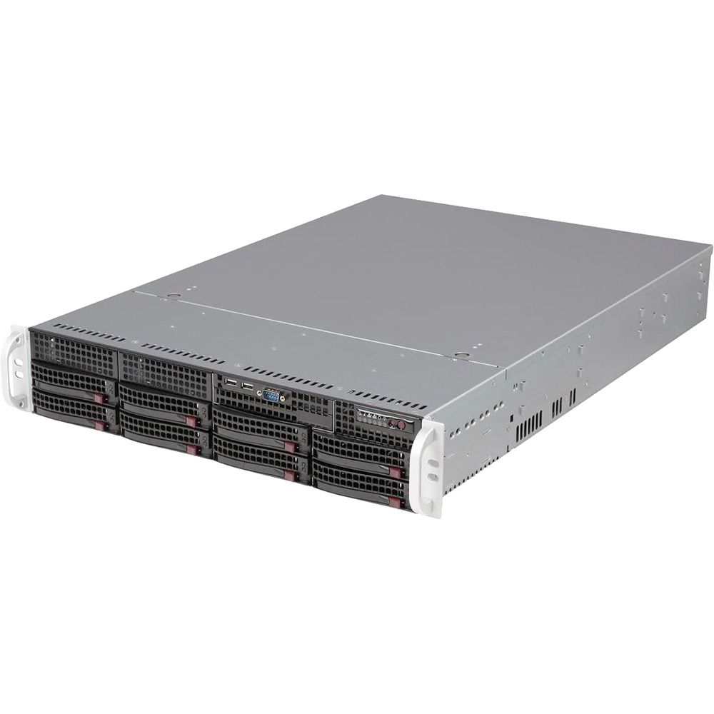Корпус SuperMicro CSE-825TQ-563LPB BLK 2U SC825TQ LP CSE W/563W + TQ BPN