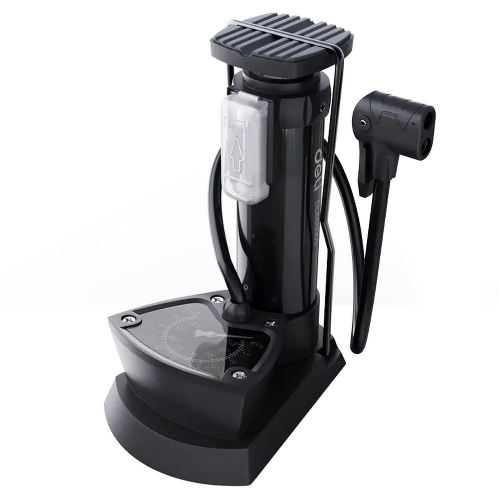 Насос велосипедный ножной Deli DL880003 Bad Pack
