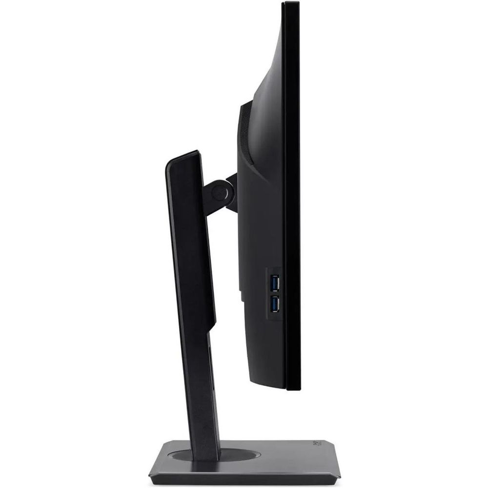 Монитор 27" ACER B277KLBbmiiprzx Black (IPS, 3840x2160, 4ms, 350cd, 72Hz, DFR 144Hz@FHD, 2xHDMI(2.0), DP(1.4), USB 3.2x4, USB-B (1up 4down), Speakers 2Wx2, FreeSync, HDR 10, h. adj 165, Vesa:100x100 )