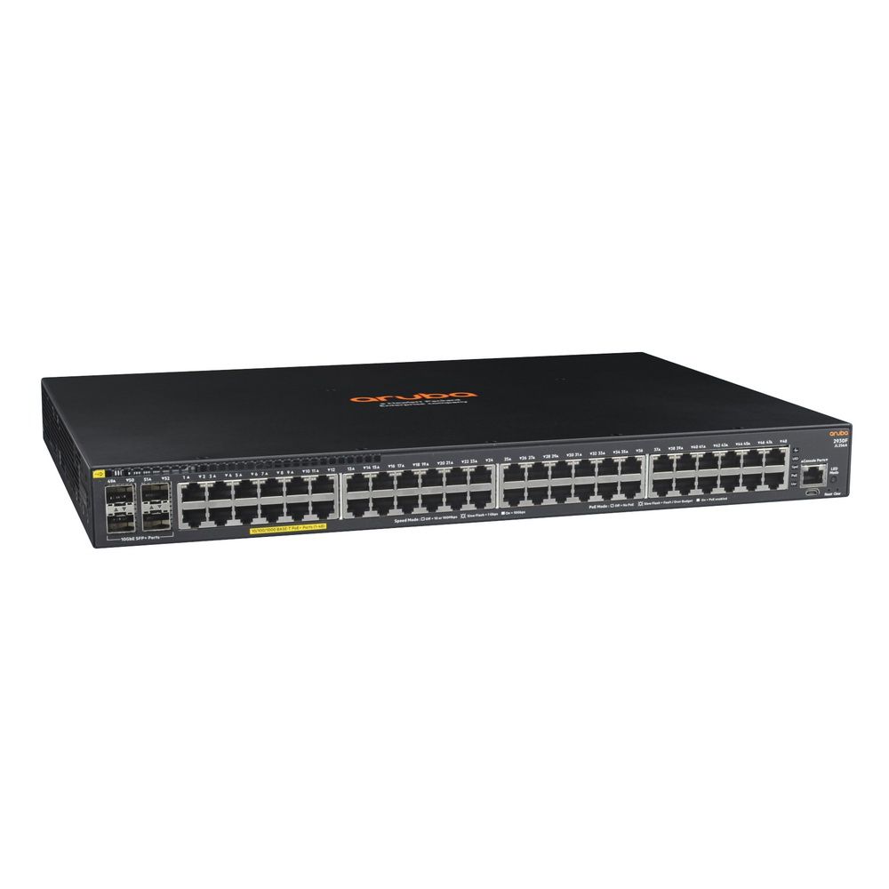 Коммутатор HPE Aruba 2930F 48GPoE+4SFP+740W Swch Switch
