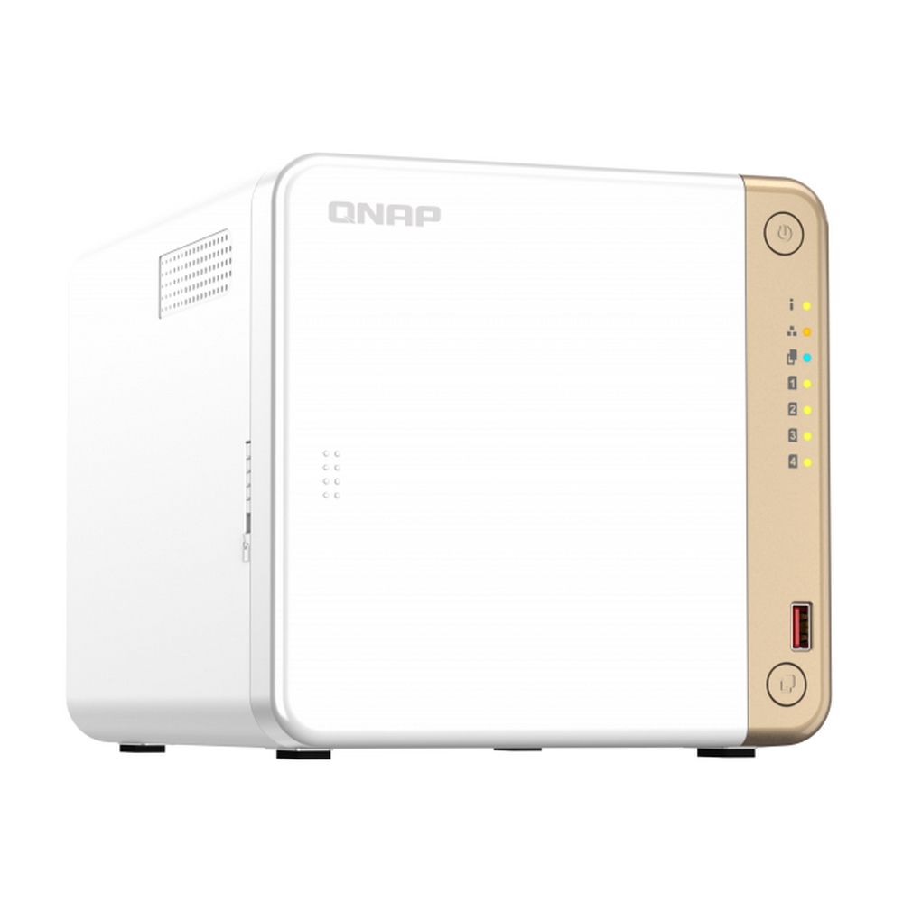 Сетевое хранилище QNAP TS-462-4G, 4 отсека, 2.5GbE, Intel Celeron N4505