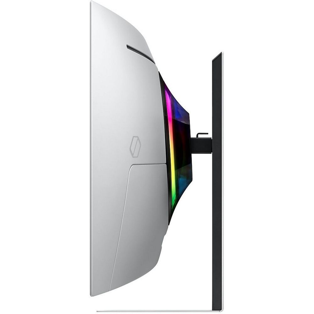 Монитор 34" SAMSUNG S34DG852SI Odyssey OLED G8 Ultra WQHD Smart Curved OLED, 3440x1440, 175Hz, 0,03ms, 250сd/m, 1000000:1, HDR10 | 2xHDMI(2.1), DP(1.4), 2xUSB3.0 | HAS, ExPSU, Speakers, Vesa 100, Silver/Black