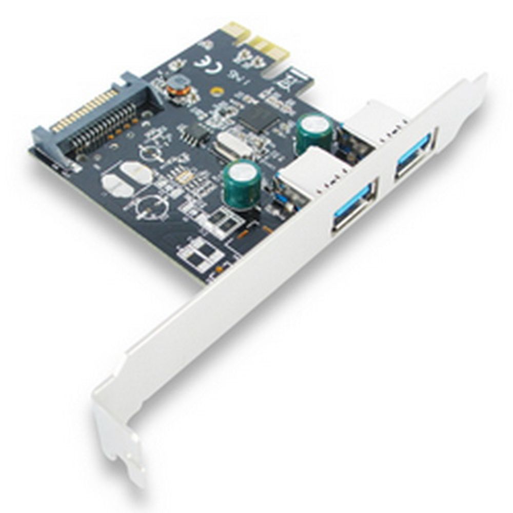 Периферия Speed Dragon PCI-Express USB 3.0 Card, 2xUSB 3.0 External prots, with SATA Power connector (FG-EU307A-1) OEM {100}