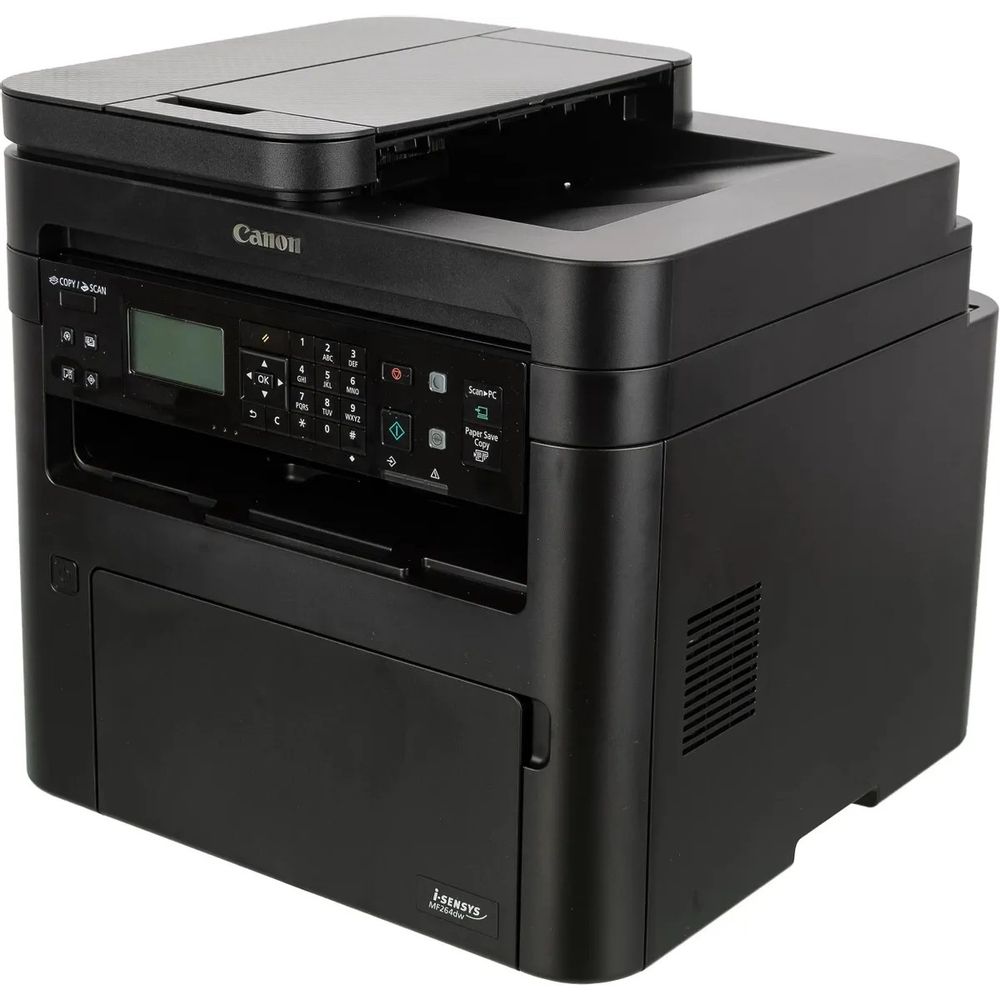 Canon i-Sensys MF264dw А4, МФУ, лазерное, черно-белое , 28стр/мин, 1200dpi, 400МГц, 256Мб, 35АПД, WiFi/AirPrint/USB/Ethernet,(5938C017AA/2925C016/5938C017/C019)