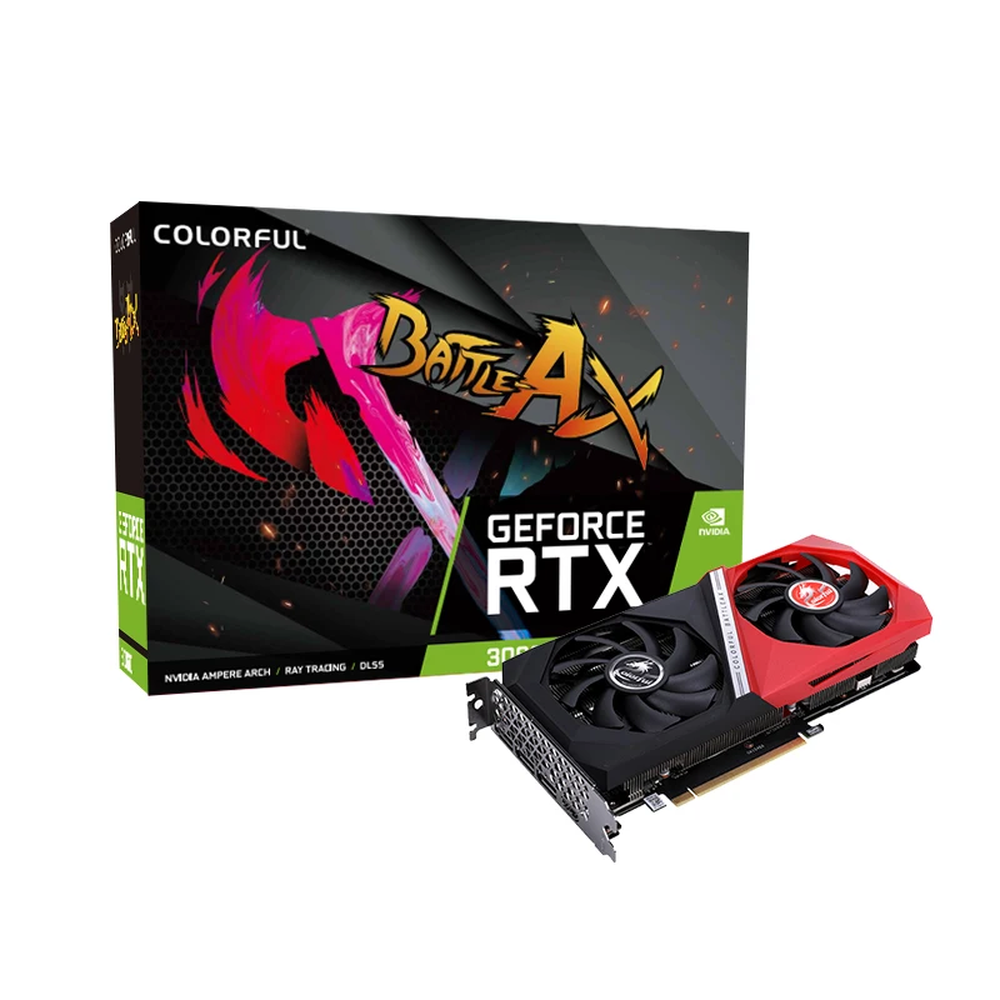 Видеокарта Colorful RTX3060 NB DUO 12G V4 L-V 12Gb GDDR7 192bit 3xDP HDMI 2FAN RTL