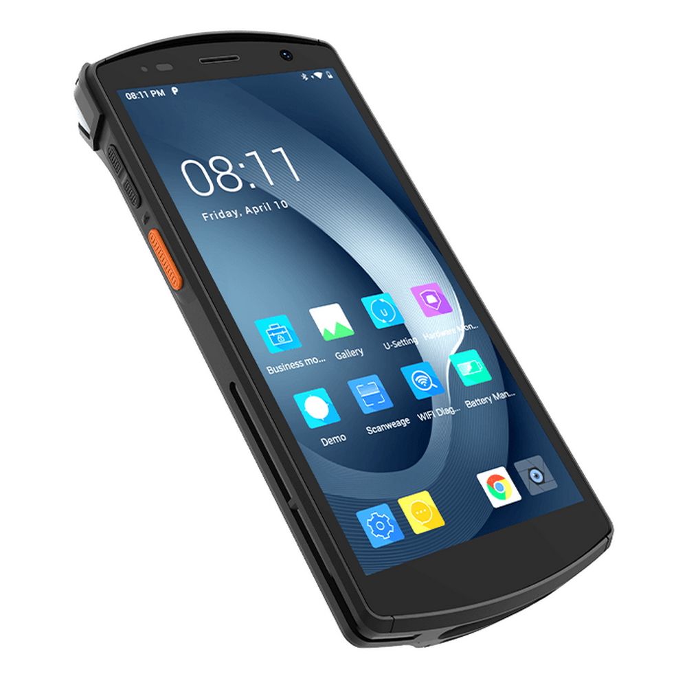 Терминал сбора данных UROVO CT58S Android 12 / 2.0 GHz / 8xCore / MTK6762 / RAM 4 GB / ROM 64 GB /  UROVO SE2030W / 2D Imager / 5.5'' / 720 x 1440 / 2G / 4G (LTE) / Bluetooth / GPS / GSM / Wi-Fi / 5000 mAh / NFC / IP 65 /