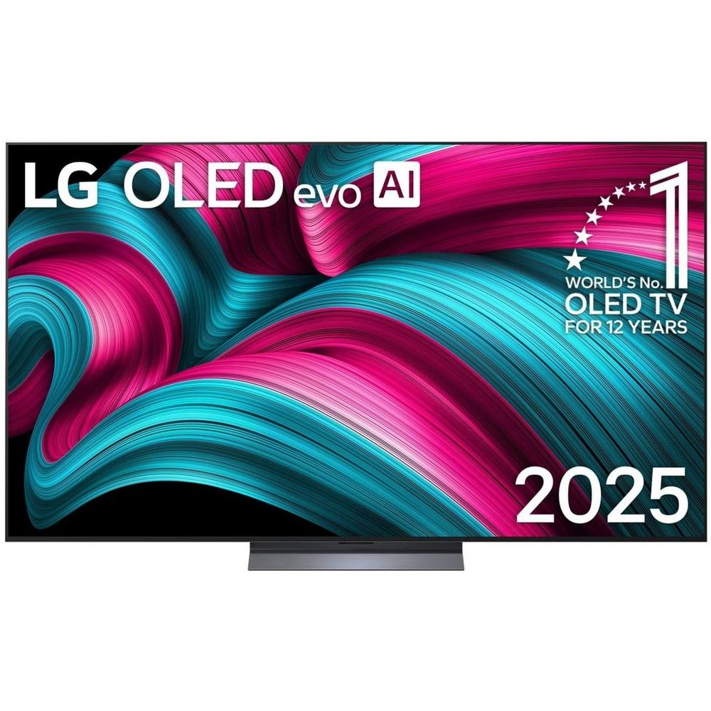 Телевизор OLED LG 77" OLED77C5RLA.ARUG черный/серебристый 4K Ultra HD 120Hz DVB-T DVB-T2 DVB-C DVB-S2 USB WiFi Smart TV