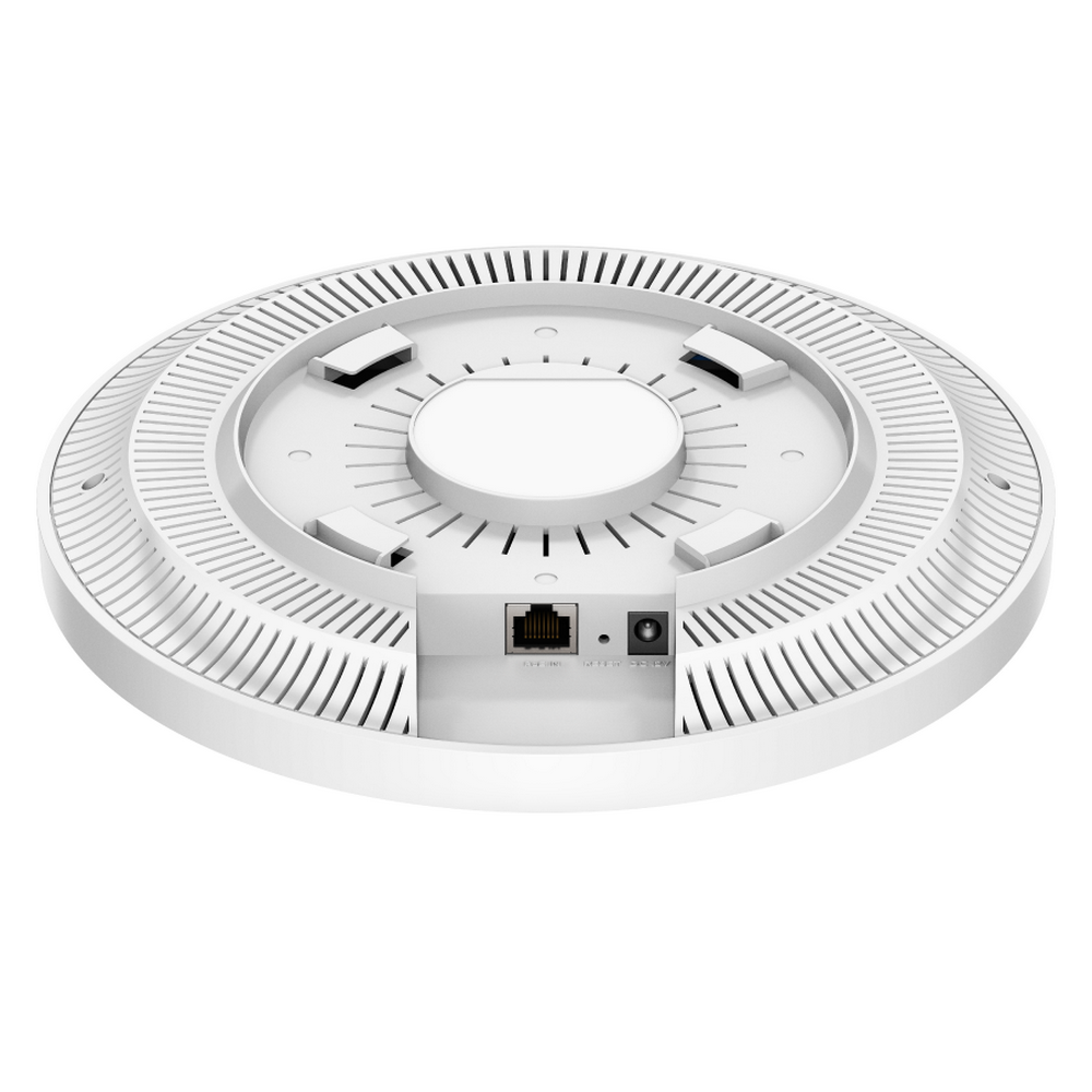 Точка доступа Wi-Fi CUDY AX3000 Wi-Fi 6 2 5G Access Point AX3000 Dual Band Ceiling Mount Wi-Fi 6 Access Point, Chipset MT7981, 802.11ax/ac/a/b/g/n, 2402Mbps at 5GHz + 574Mbps at 2.4GHz, 1 x 2.5G RJ45 Port, MU-MIMO, Support 12V DC or  802.3at PoE or Passive PoE, Internal Antennas, 48V passive PoE adapter included,