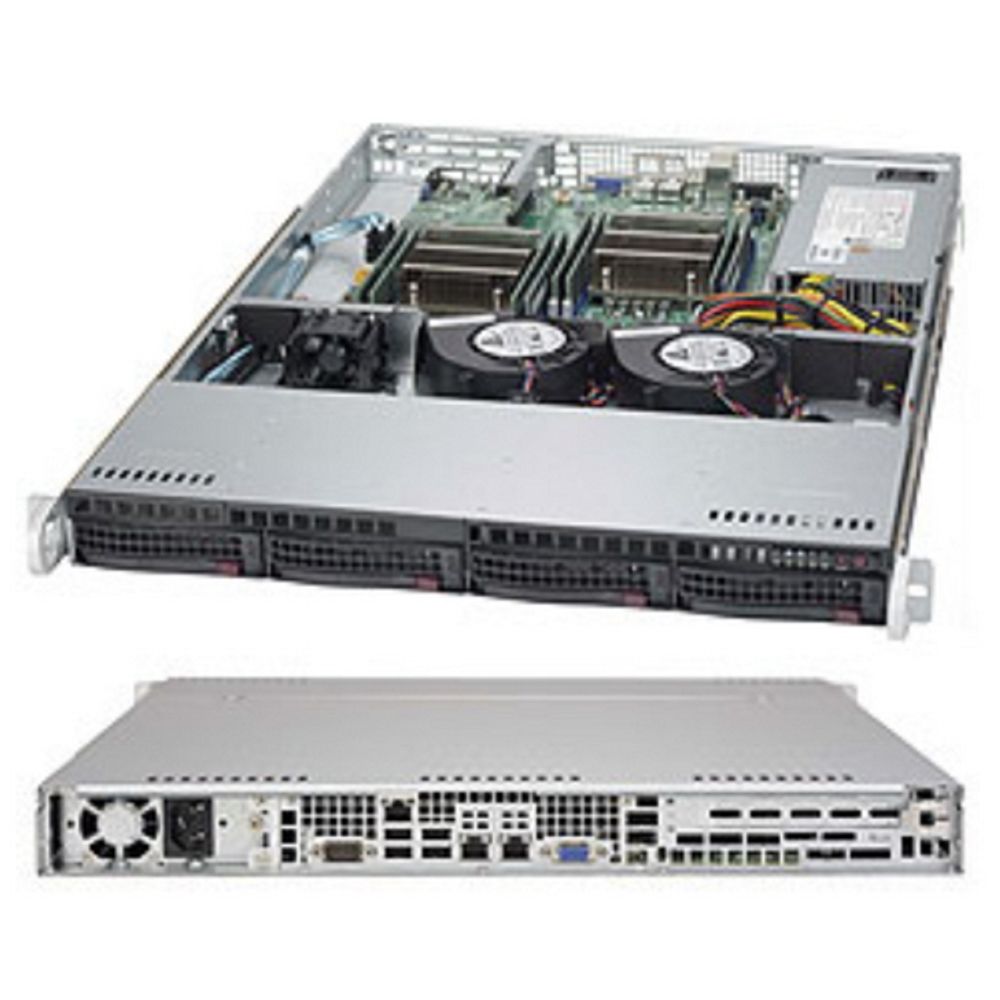 Платформа системного блока SuperMicro SYS-6018R-TD X10DRD-L, 813T-441CB