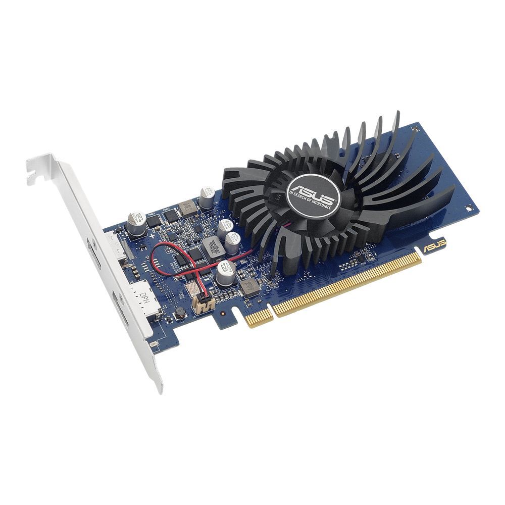 Видеокарта ASUS GT1030 2GB GDDR5 64bit DP HDMI 1FAN LP RTL {20} (743333) (GT1030-2G-BRK)