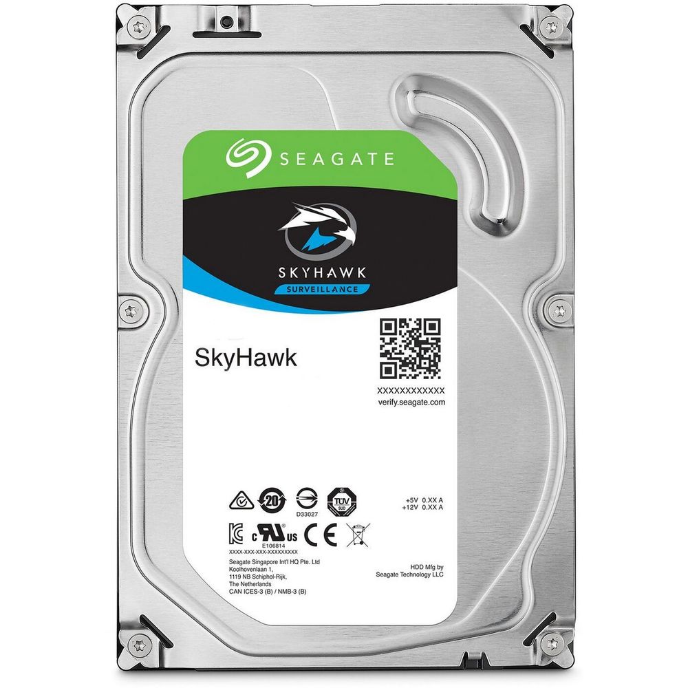 Жесткий диск Seagate 3.5" 1TB SkyHawk Surveillance HDD ST1000VX013 SATA 6Gb/s, 5400rpm, 256MB