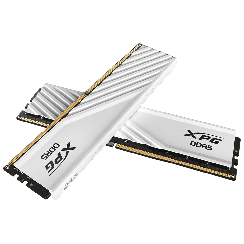 Модуль памяти ADATA 16GB DDR5 5600 DIMM XPG Lancer Blade White RGB CL 46, Intel XMP 3.0 / AMD EXPO