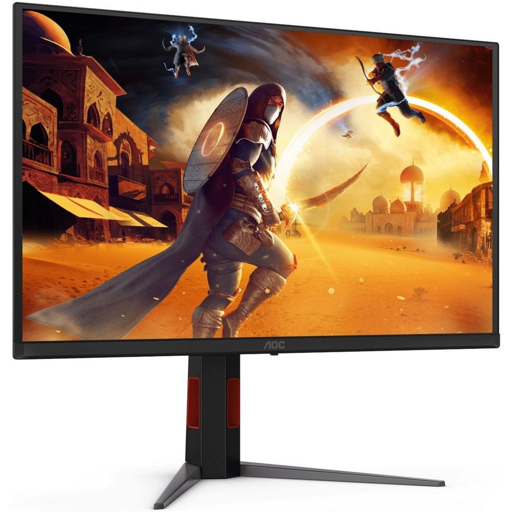Монитор 26.5" AOC Q27G4ZD  QD-OLED, 2560x1440, 240Hz, 0,03ms, 1000сd/m, 1500000:1, HDR10 | 2xHDMI(2.0), DP(1.4), 4xUSB 3.2 | HAS, Pivot, Swivel, InPSU, Vesa 100, Black/Red