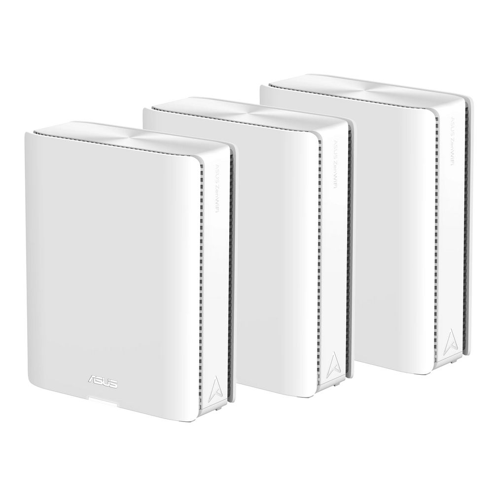 Маршрутизатор ASUS BQ16 (W-3-PK) WiFi 7 2x10G 2x1G USB 11529+5764+5764+1376Mbps 6GHz/5GHz/2.4GHz 